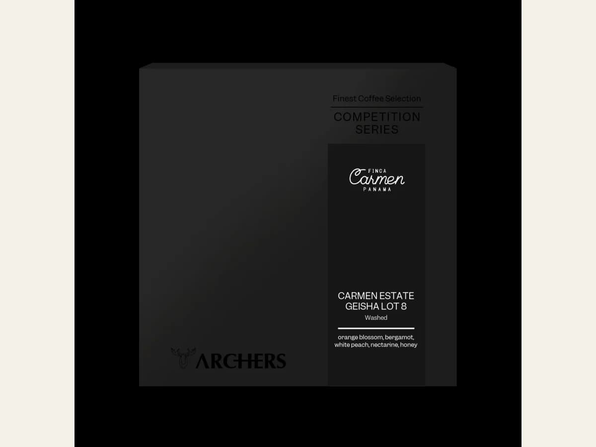 Archers Coffee Panama - Carmen Estate, Geisha Washed Lot 8 bag illustration