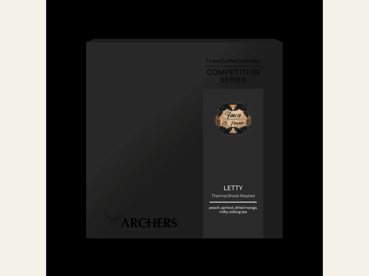 Archers Coffee Colombia - Letty, Finca El Paraiso bag illustration