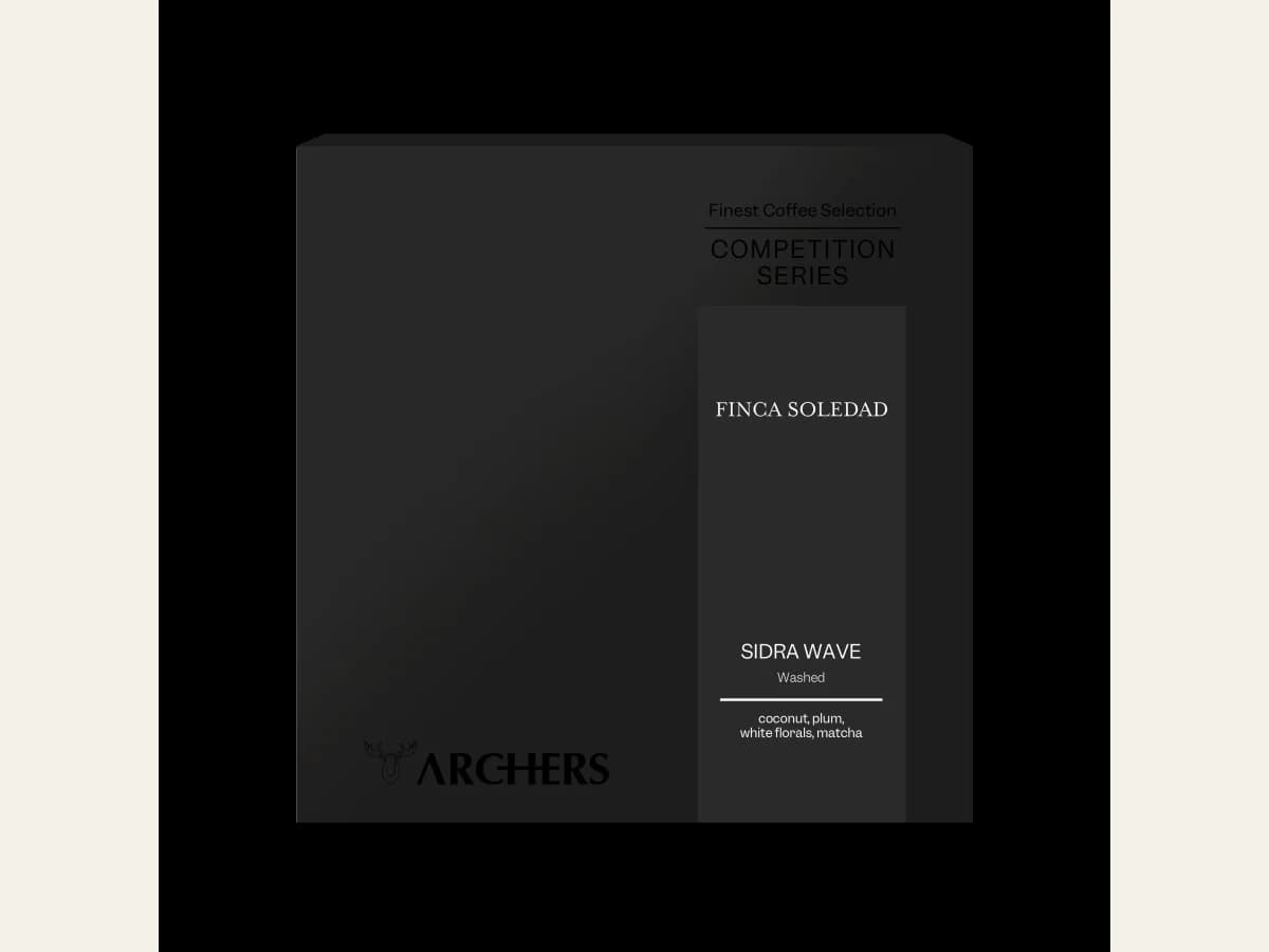 Archers Coffee Ecuador - Sidra Wave Washed, Finca Soledad bag illustration