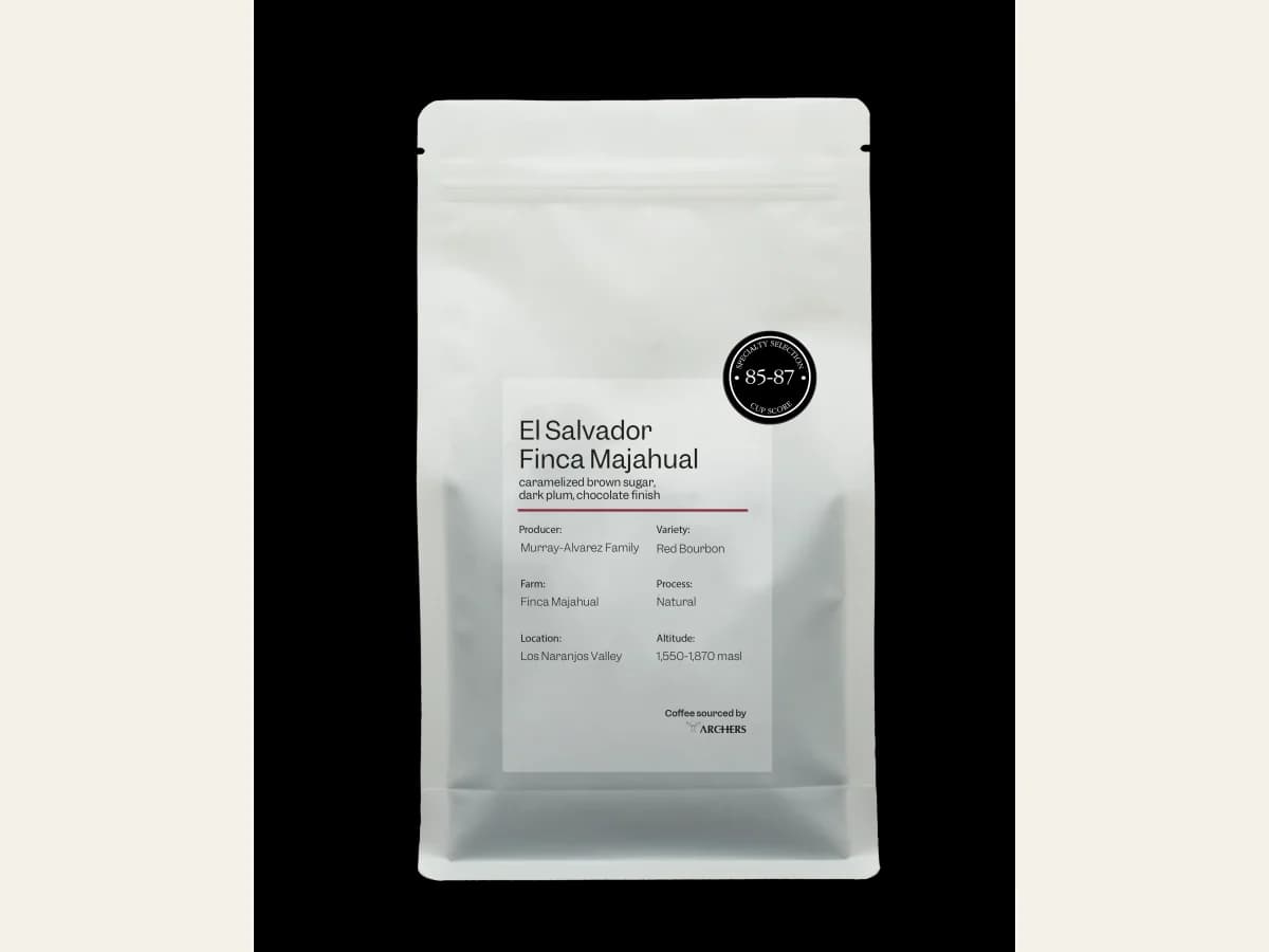Archers Coffee El Salvador - Finca Majahual bag illustration
