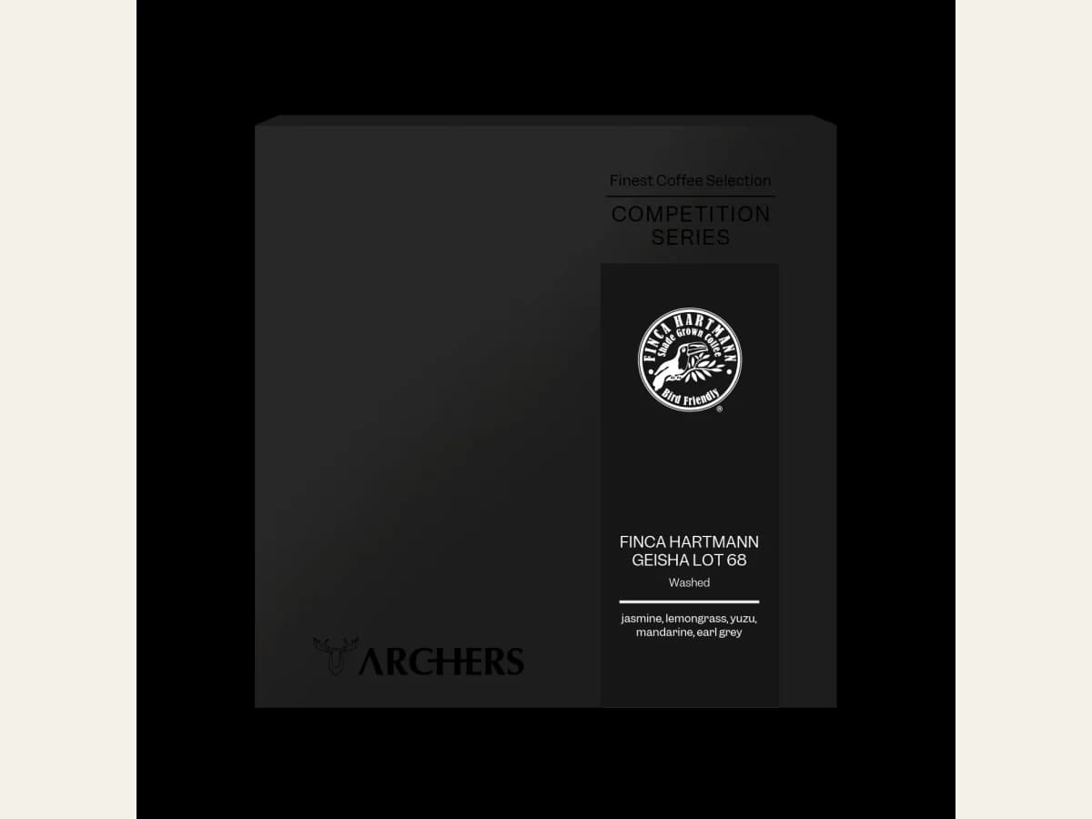 Archers Coffee Panama - Finca Hartmann, Geisha Washed Lot 68 bag illustration