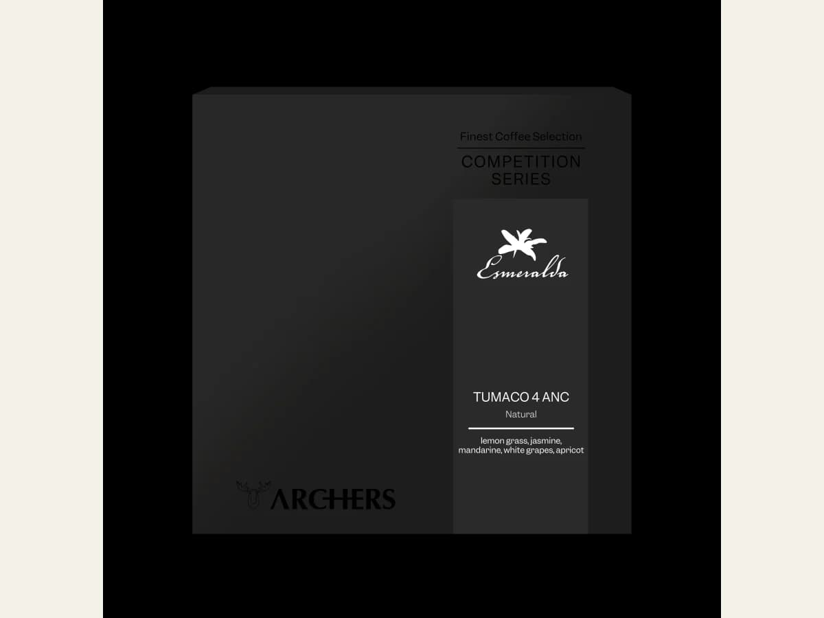 Archers Coffee Panama - Hacienda La Esmeralda - Tumaco 4 ANC bag illustration