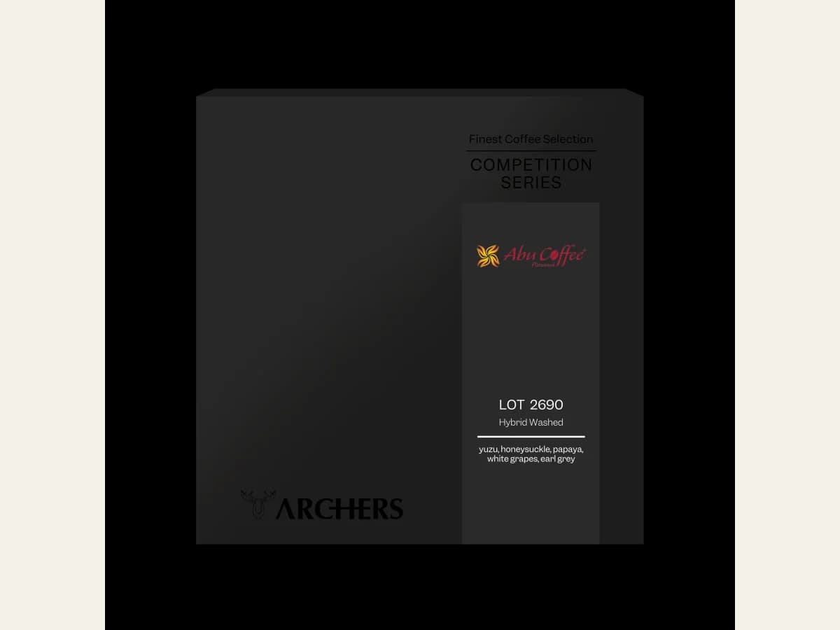 Archers Coffee Panama - Abu Coffee - Geisha Washed lot 2690 bag illustration