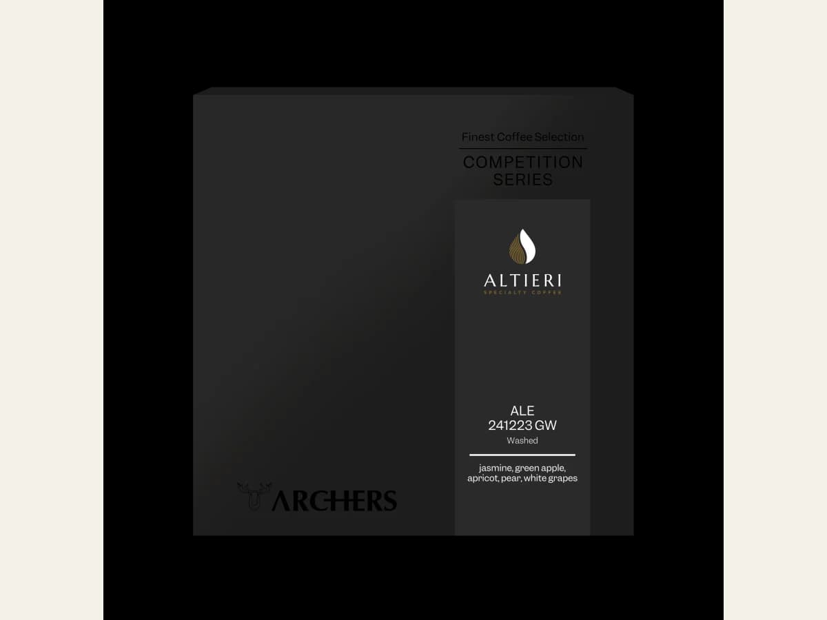 Archers Coffee Panama - Altieri Coffee, ALE 241223 GW bag illustration