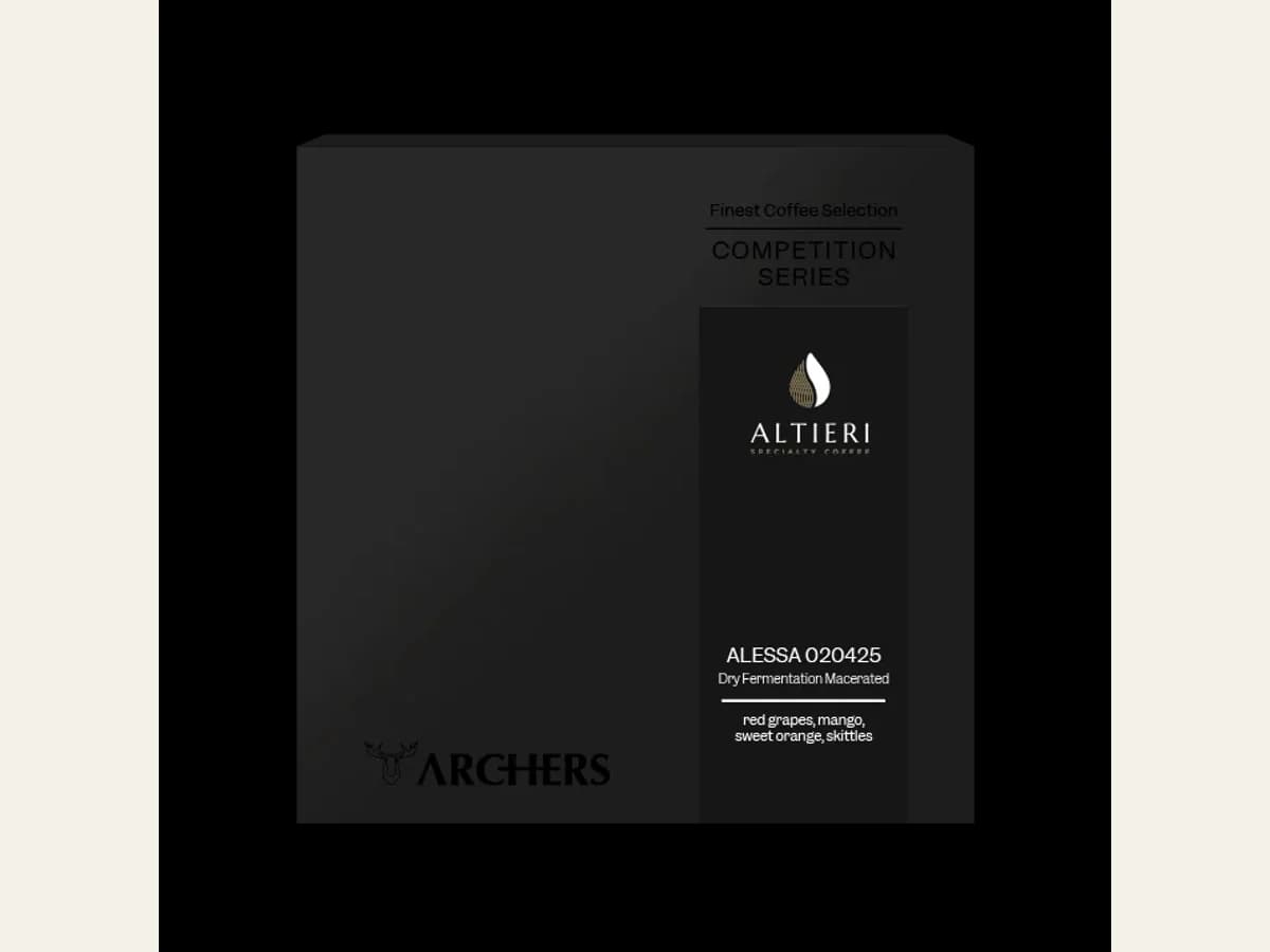 Archers Coffee Panama - Altieri Coffee Alessa 020425 bag illustration