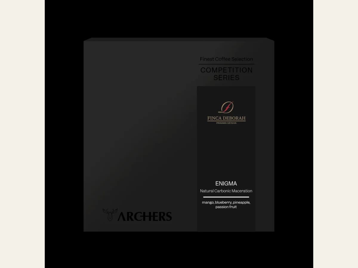 Archers Coffee Panama - Finca Deborah, Enigma bag illustration