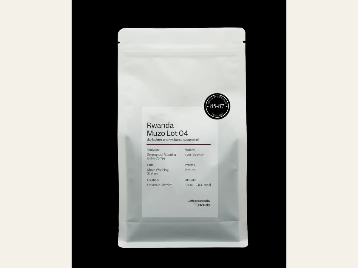 Archers Coffee Rwanda - Muzo Lot 04 bag illustration