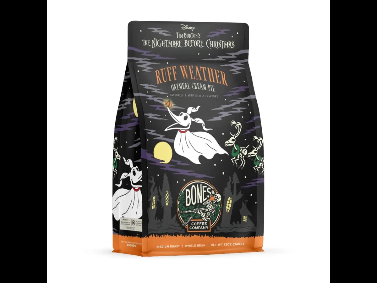 Bones Coffee Company Ruff Weather bag illustration
