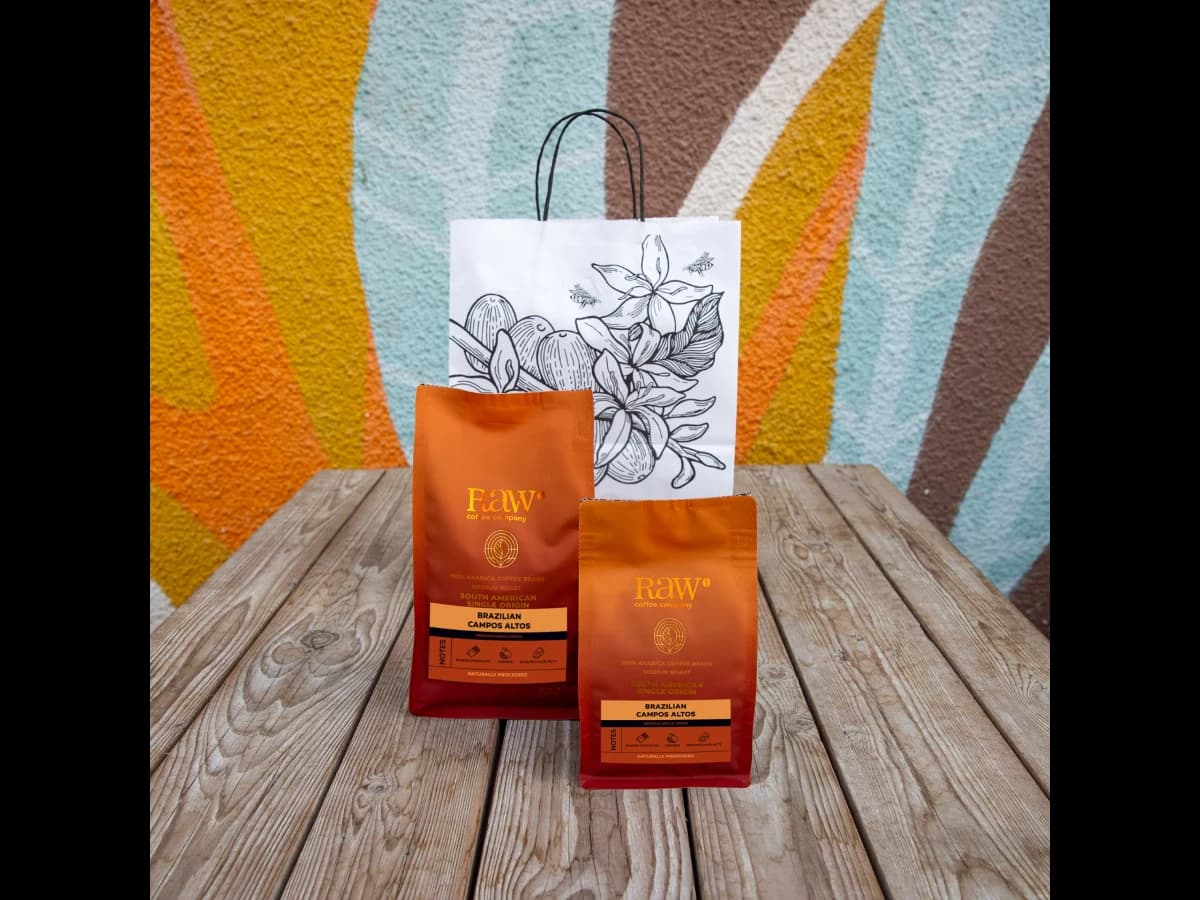 Brazilian Campos Altos coffee bag
