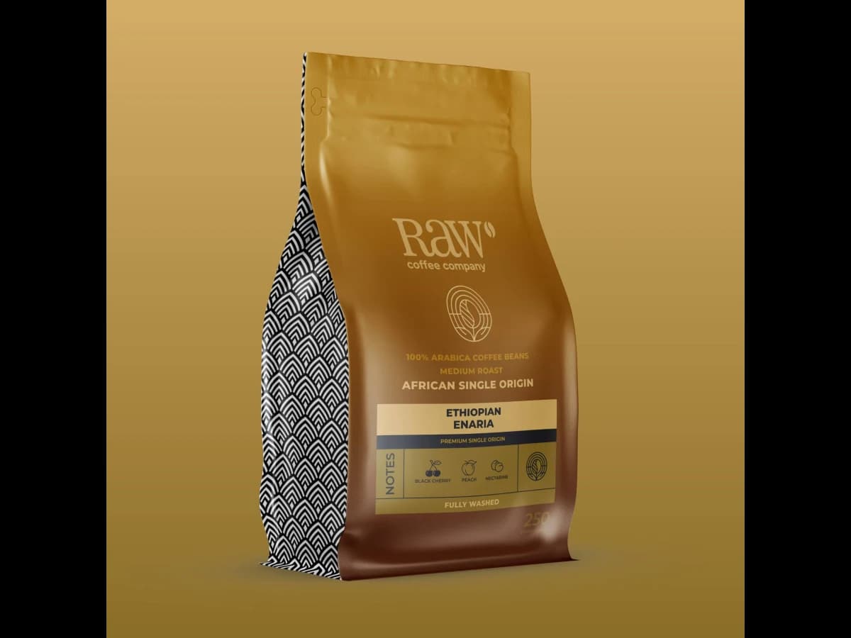 Ethiopian Enaria Guji Coffee coffee bag