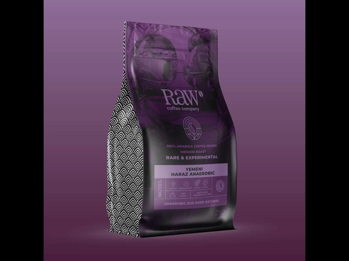 Yemeni Haraz Anaerobic Coffee coffee bag