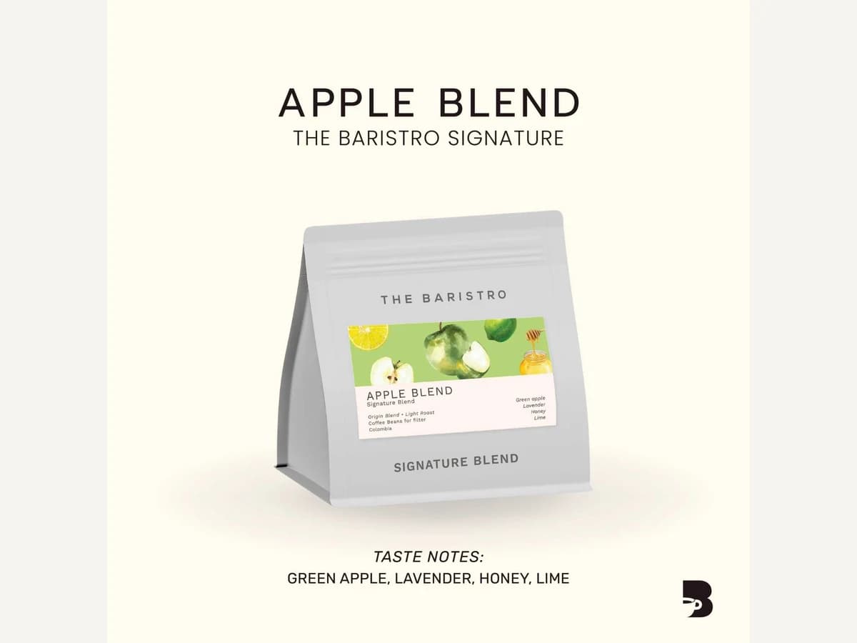 Apple Blend coffee bag