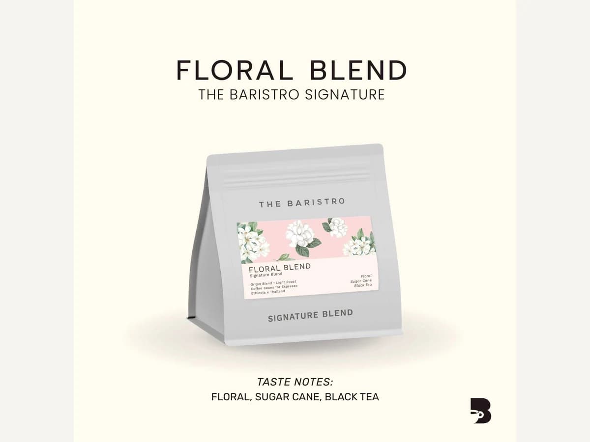 Floral Blend coffee bag