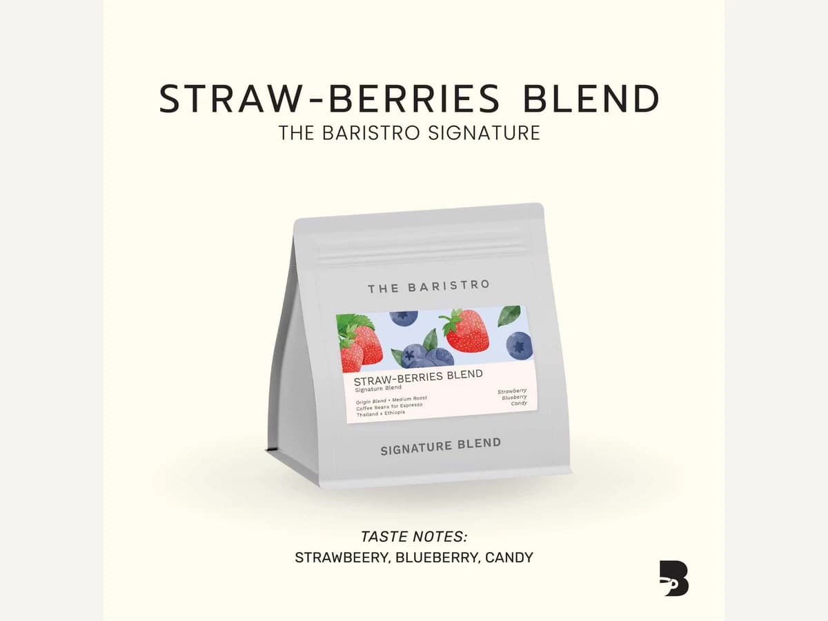 Straw-Berries Blend coffee bag