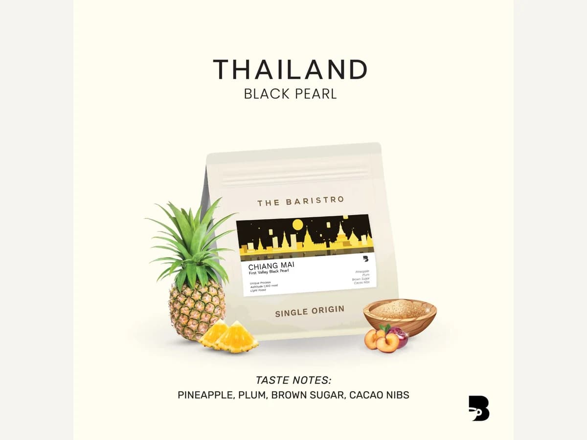 Thailand Black Pearl coffee bag