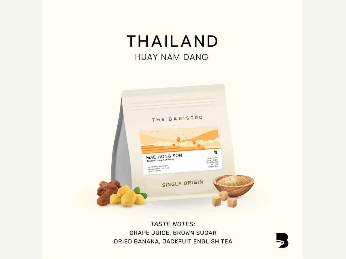 Thailand Huay Nam Dang coffee bag