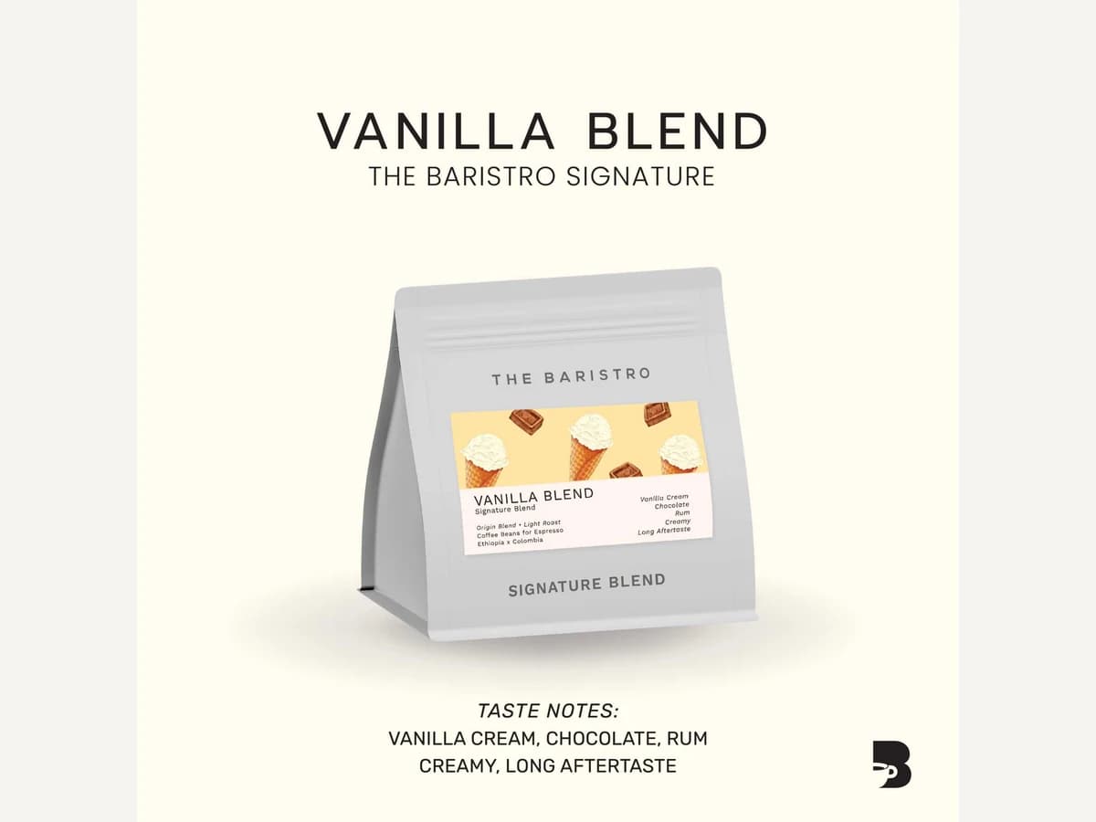 Vanilla Blend coffee bag