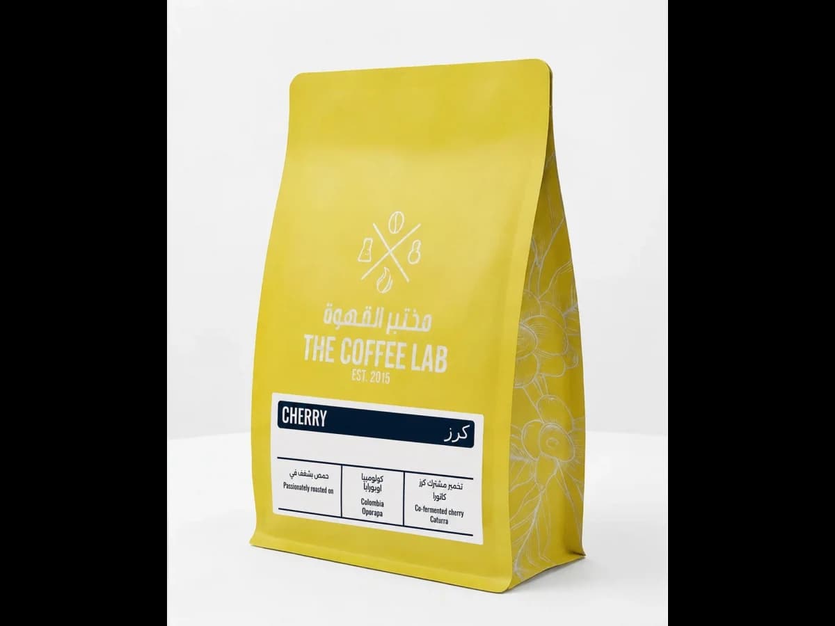 Cherry coffee bag