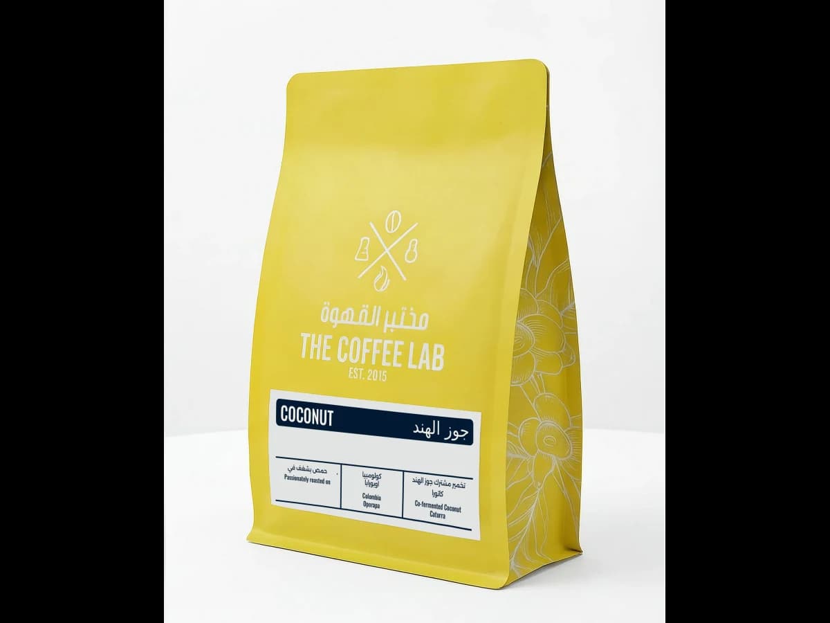 Coconut coffee bag