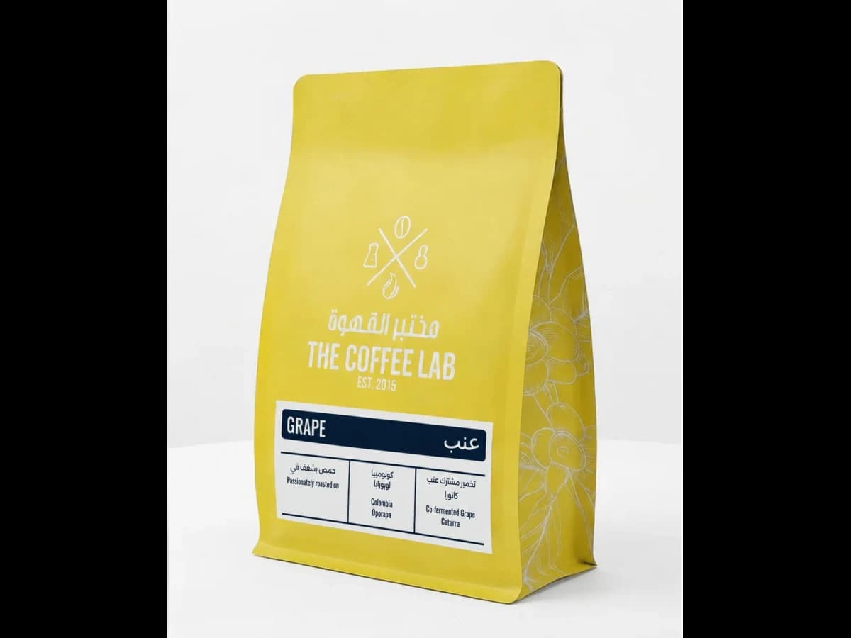 Grape coffee bag