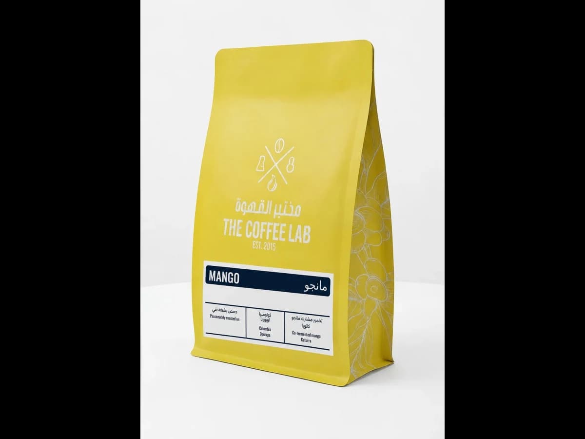 Mango coffee bag