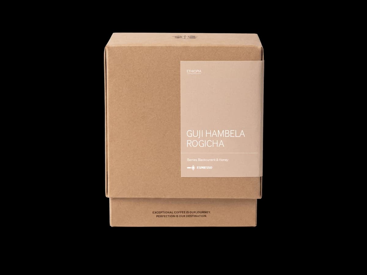 Guji Hambela Rogicha coffee bag
