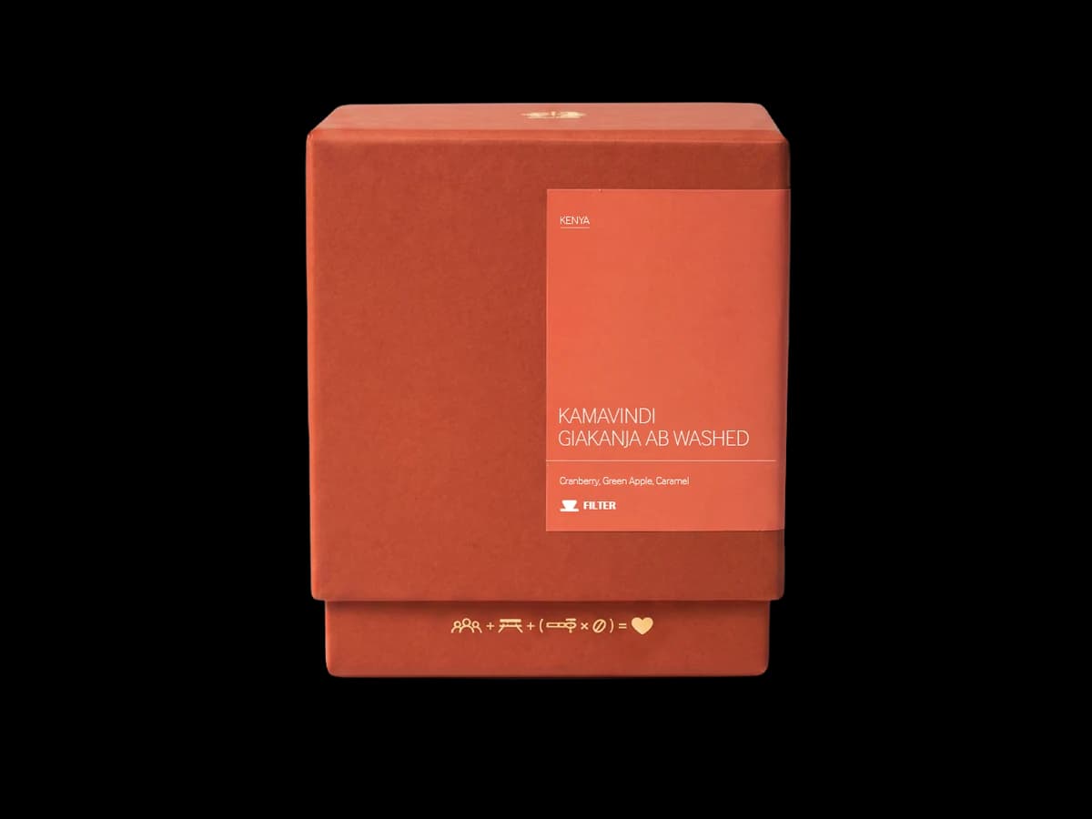 Kamavindi Giakanja AB Washed coffee bag