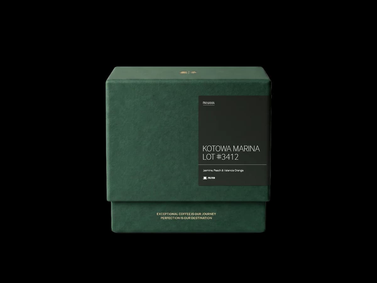 Kotowa Marina Lot #3412 coffee bag
