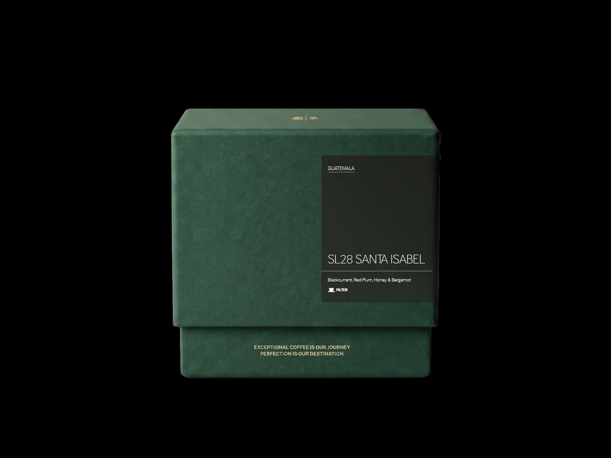 SL28 Santa Isabel coffee bag