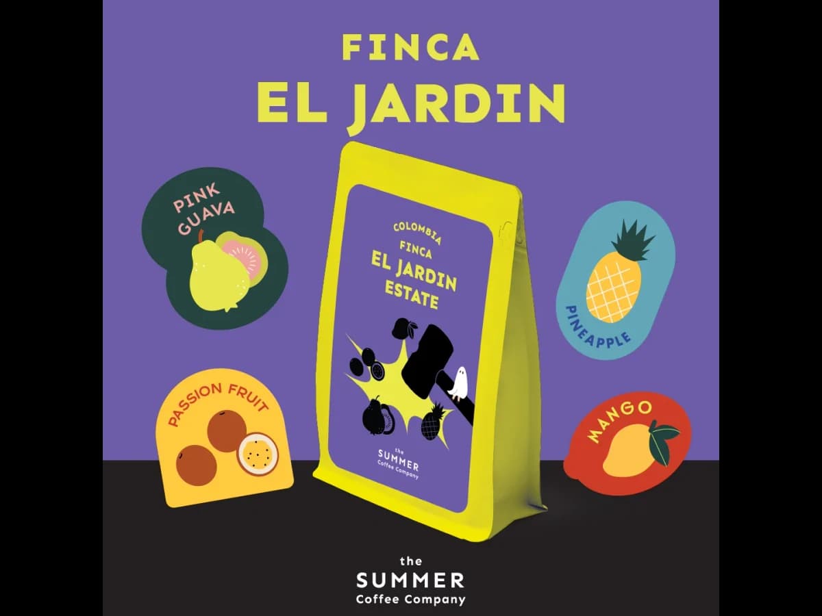 El Jardin Estate coffee bag
