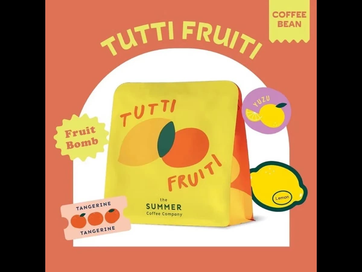 Tutti Fruiti coffee bag