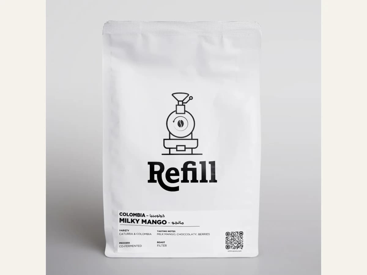Colombia Milk Mango coffee bag