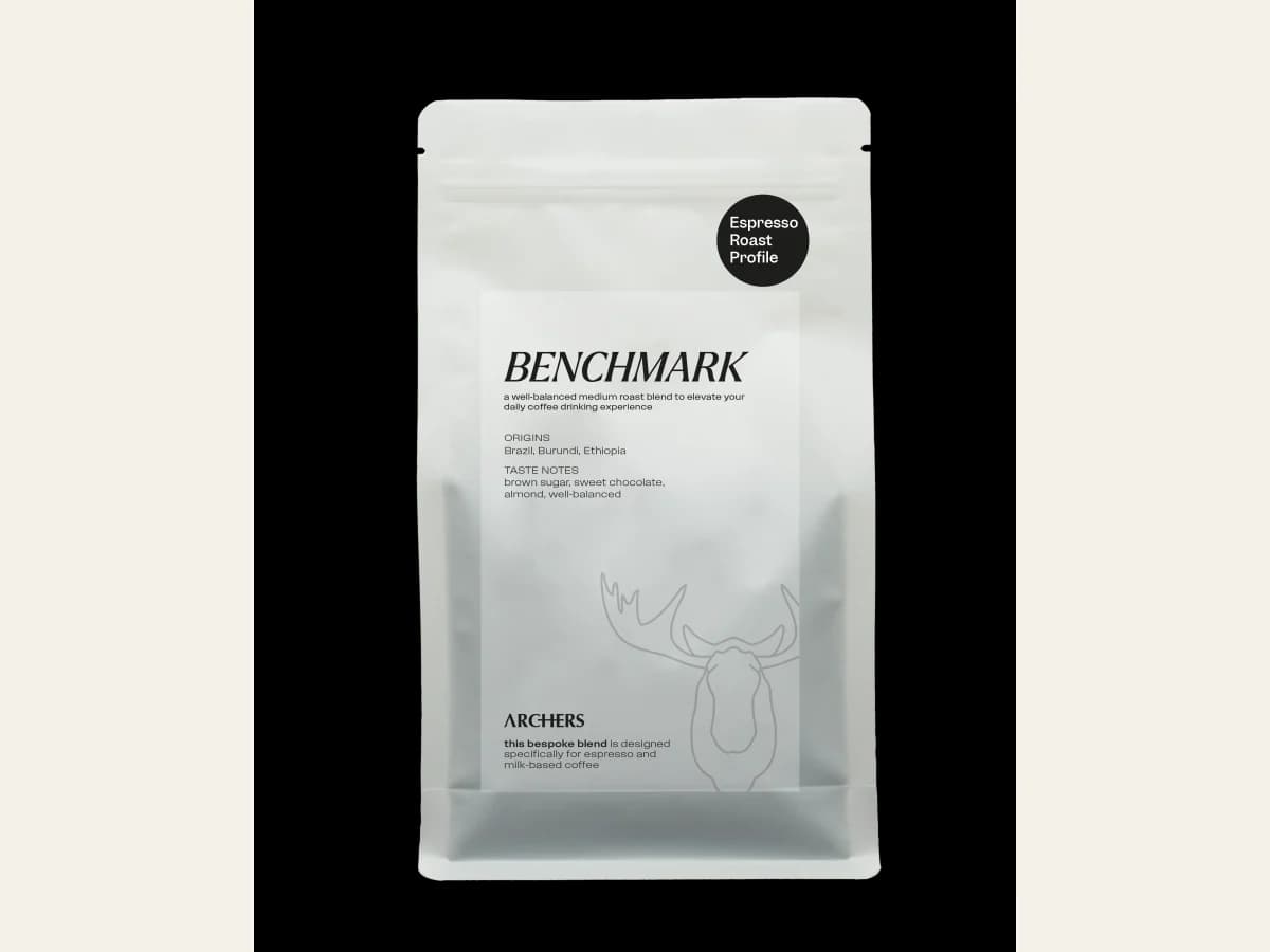 Benchmark coffee bag