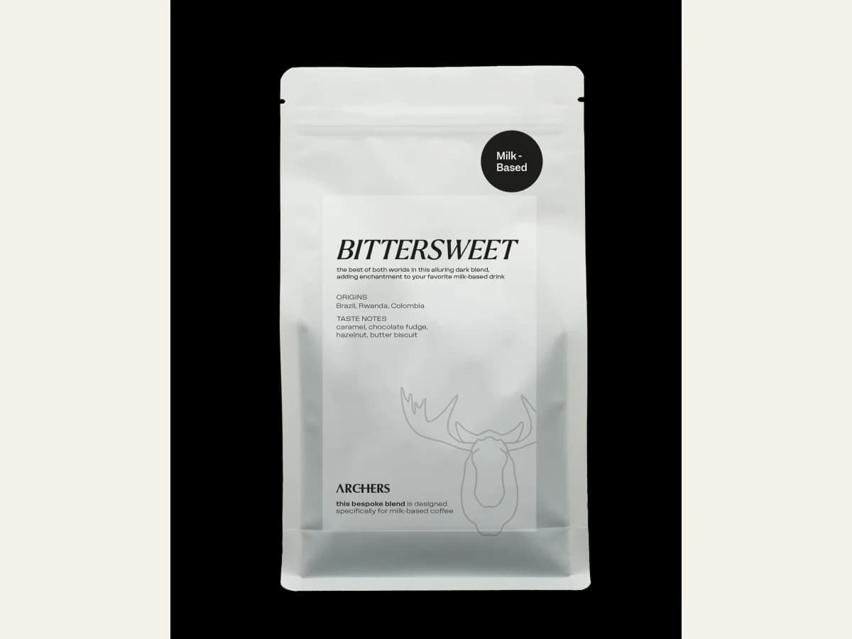 Bittersweet coffee bag