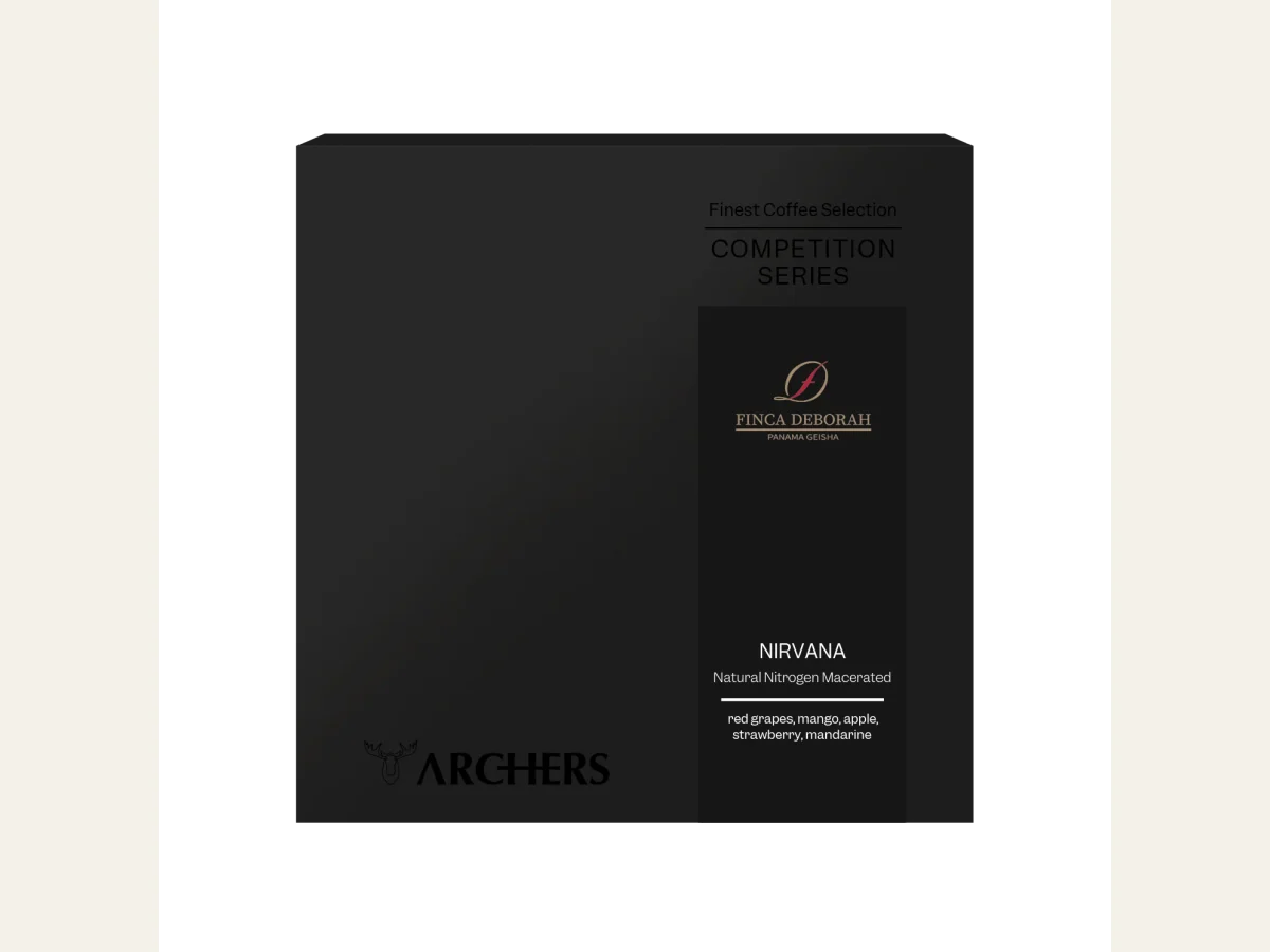 Archers Coffee Panama - Finca Deborah, Nirvana bag illustration