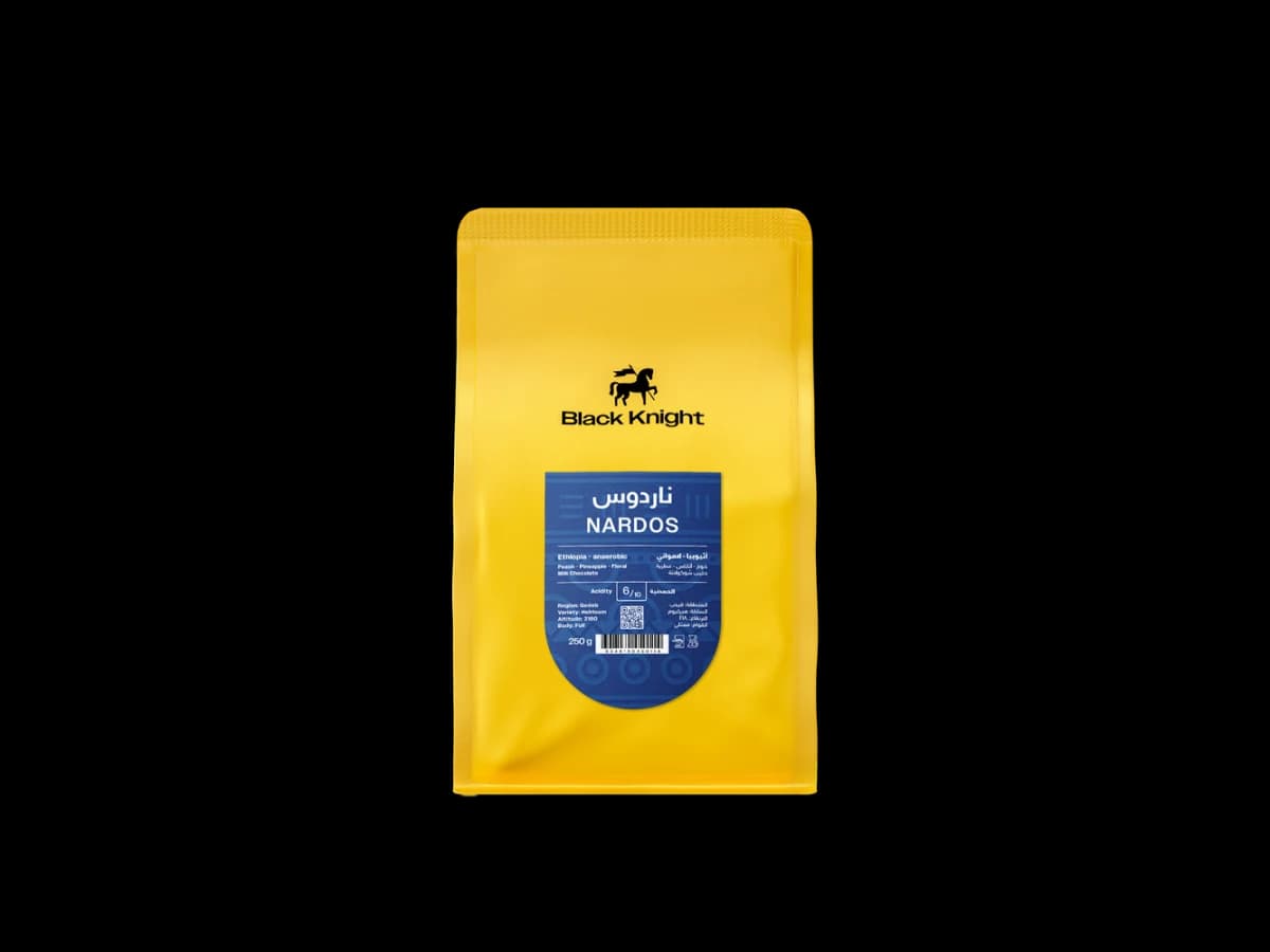 Black Knight Nardos coffee bag