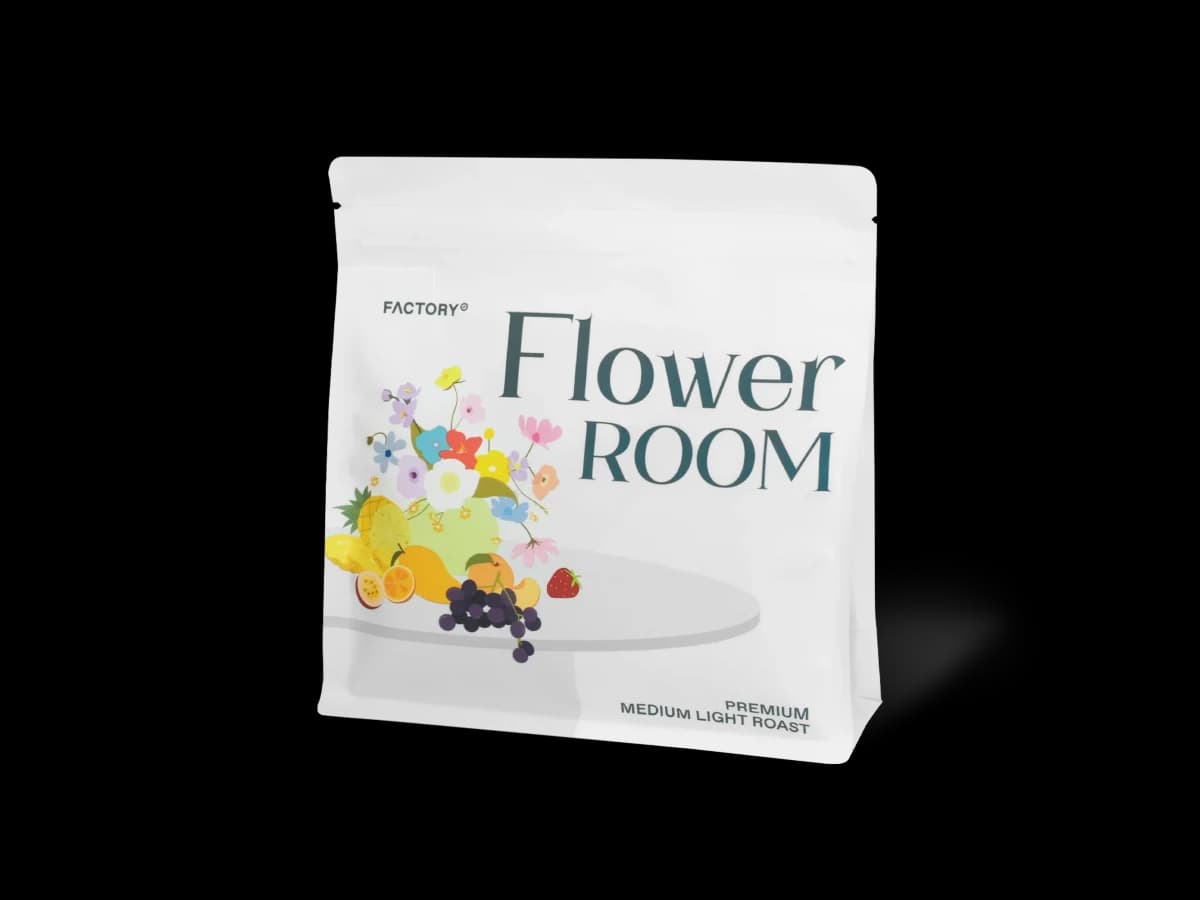 Flower Room coffee bag