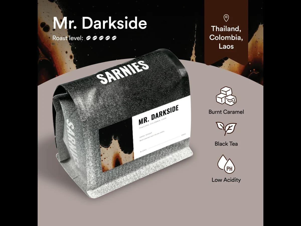 Mr. Darkside coffee bag