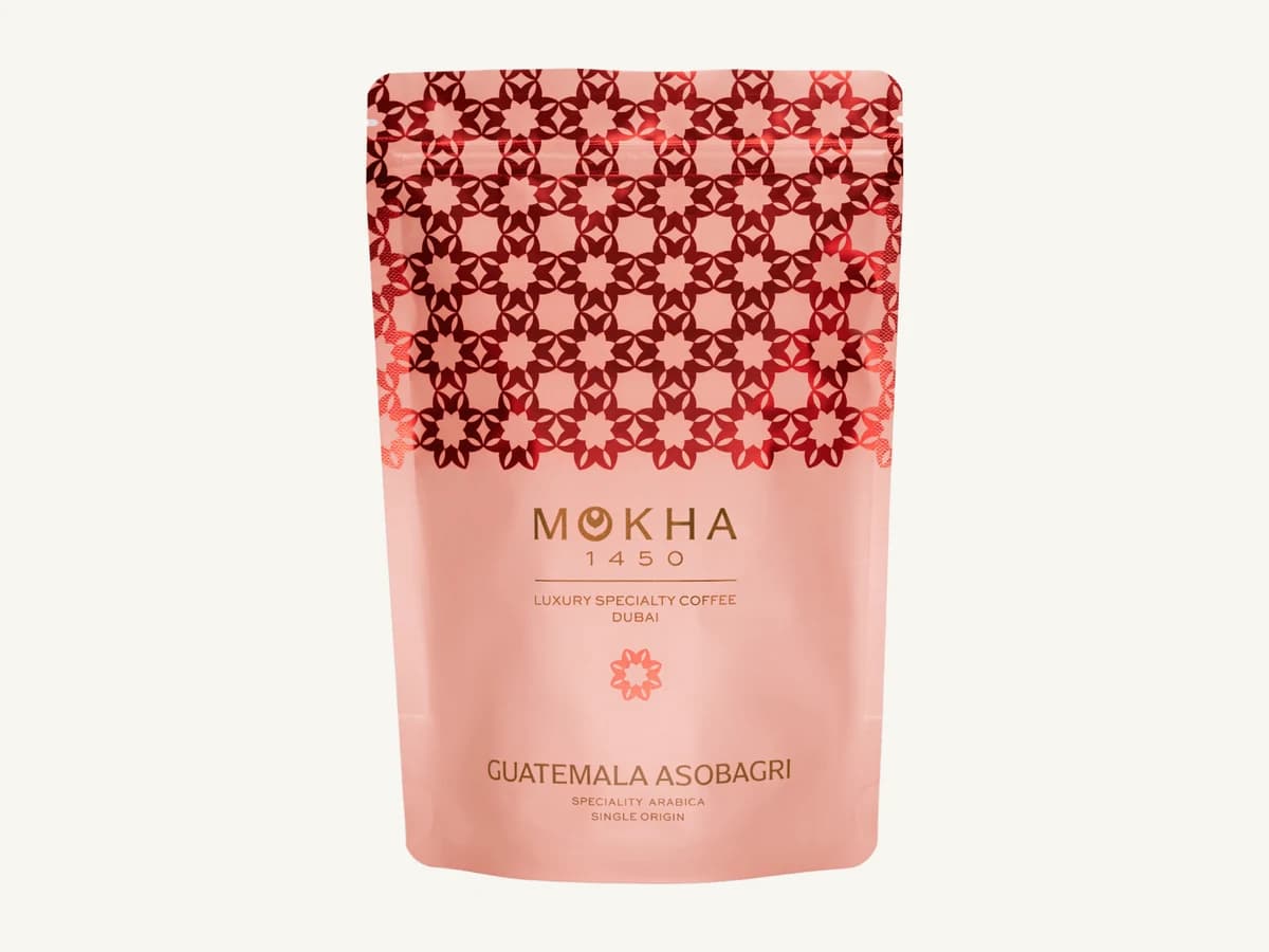 Mokha 1450 Guatemala Asobagri bag illustration