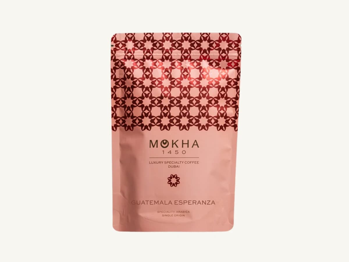 Mokha 1450 Guatemala Esperanza bag illustration