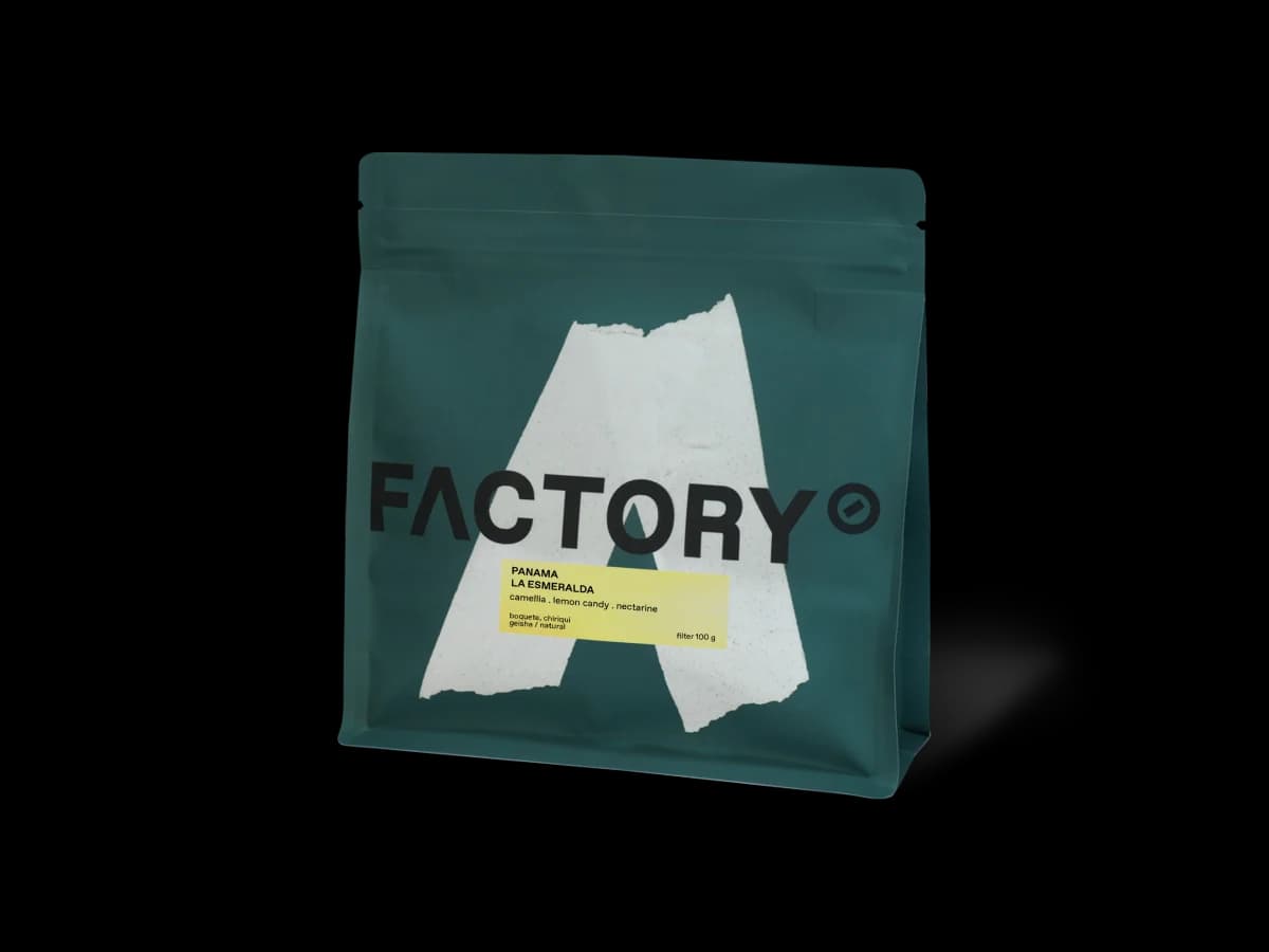 Factory Coffee Panama, La Esmeralda (Geisha) - Natural bag illustration