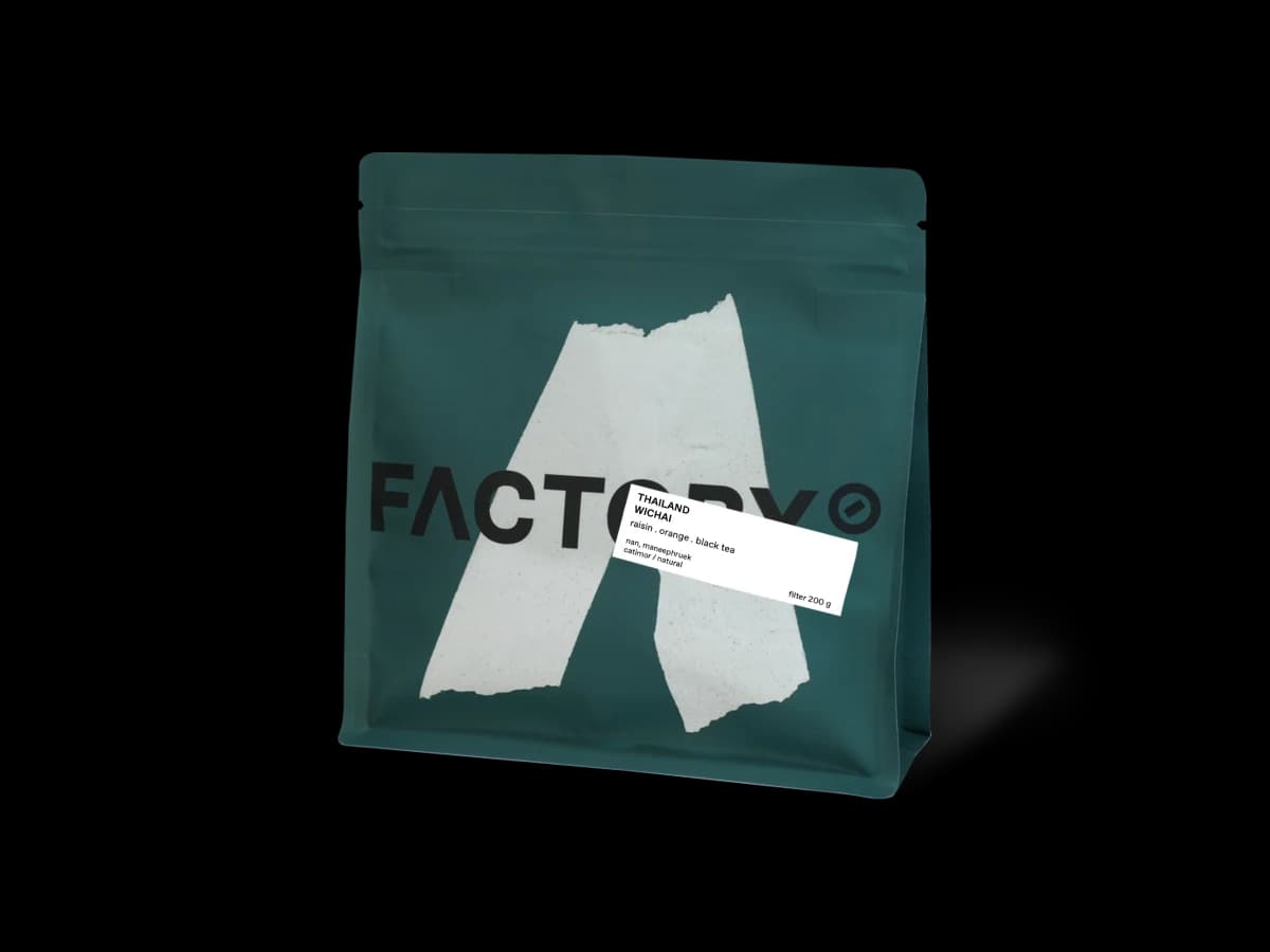Factory Coffee Thailand, Wichai (Catimor) - Natural bag illustration