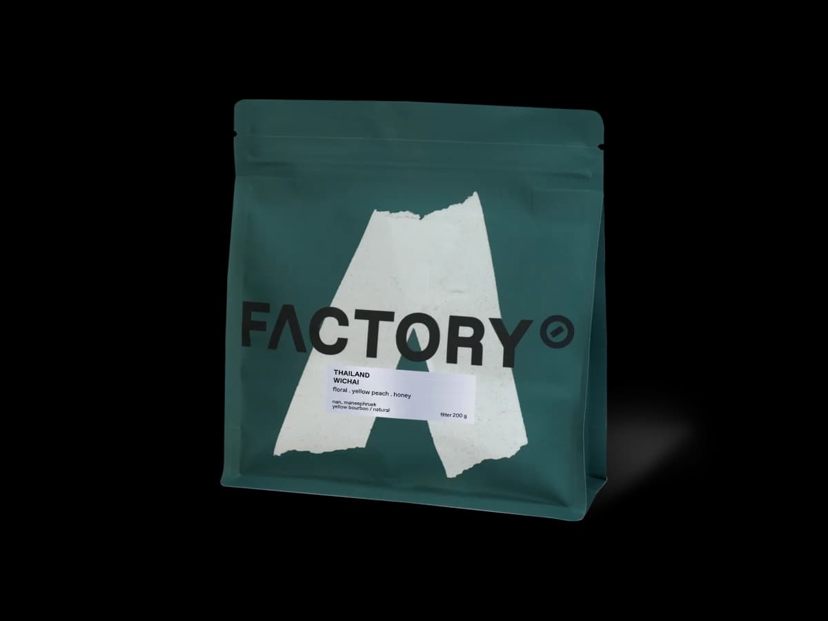 Factory Coffee Thailand, Wichai (Yellow Bourbon) - Natural bag illustration